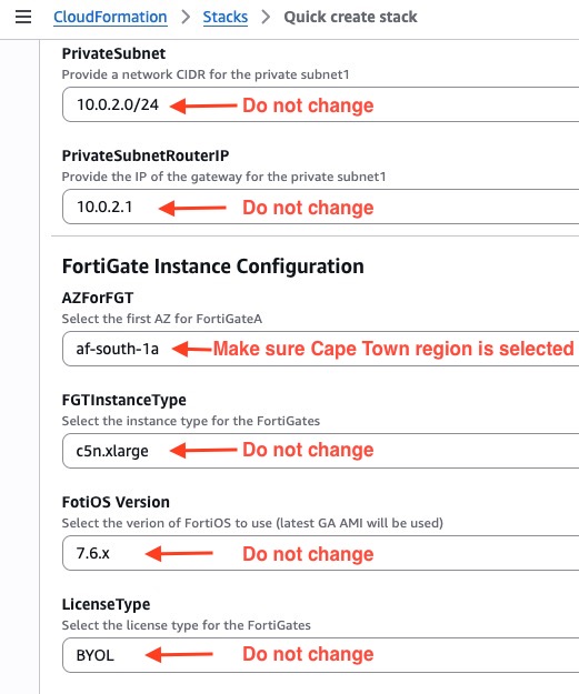 CloudFormation key pair parameter
